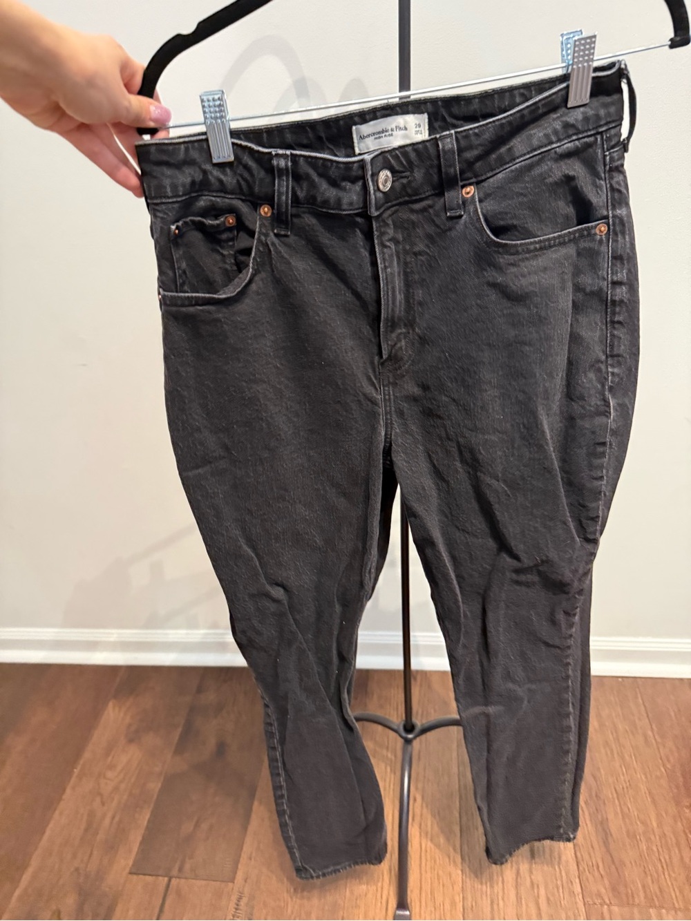 Abercrombie & Fitch Black Slim Women's Jeans